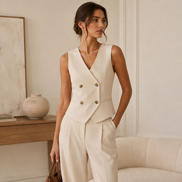 Gilet doppiopetto Inès