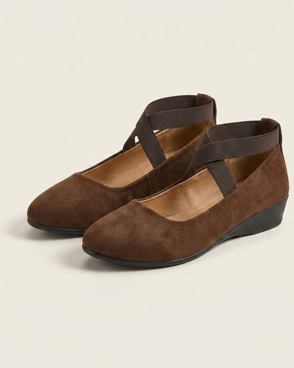 Ballerine con Zeppa e Fascia Elastica