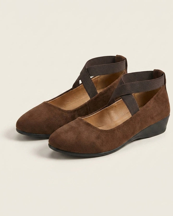 Ballerine con Zeppa e Fascia Elastica
