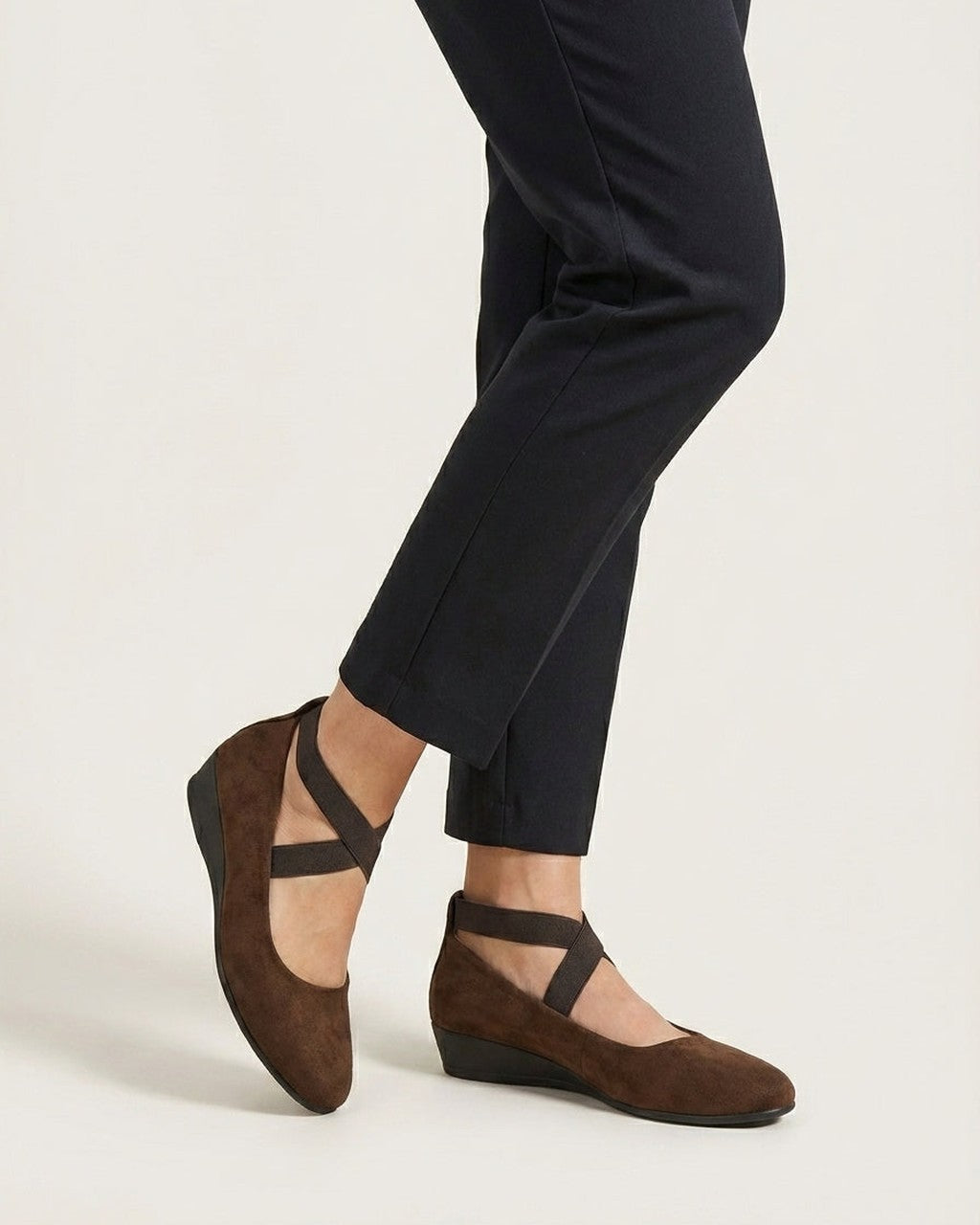 Ballerine con Zeppa e Fascia Elastica