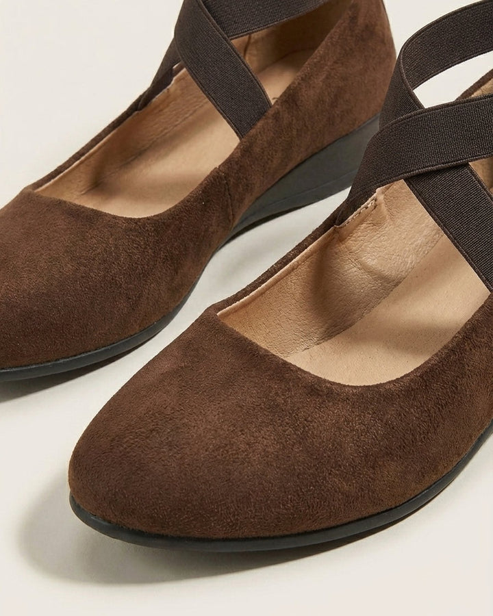 Ballerine con Zeppa e Fascia Elastica