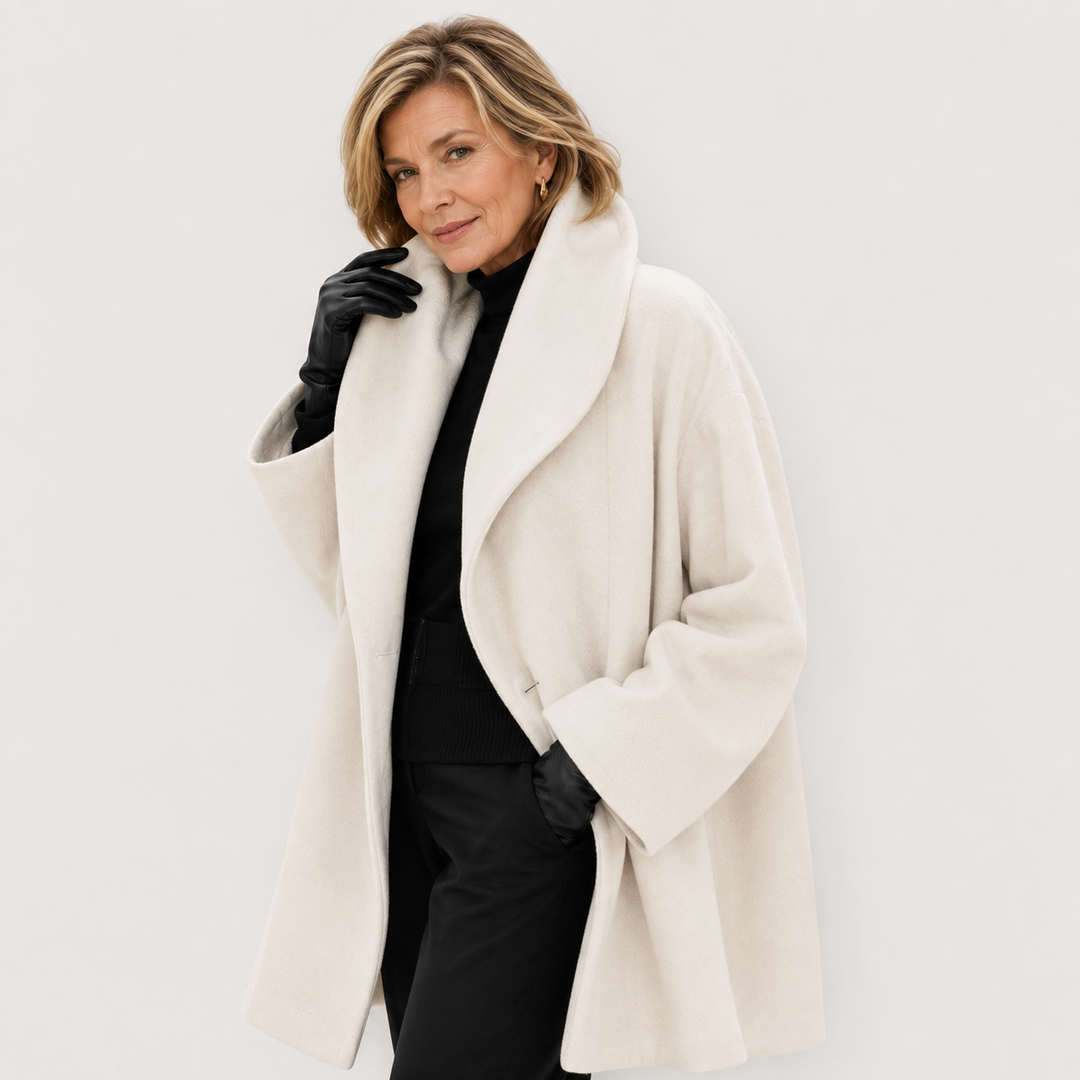 Cappotto Ampio Monobottono