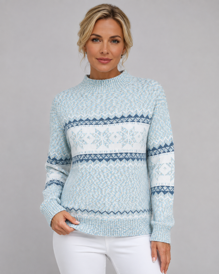 Maglione con Motivo Invernale
