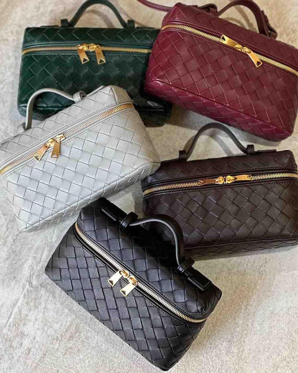 Borsa a Bauletto Intrecciata