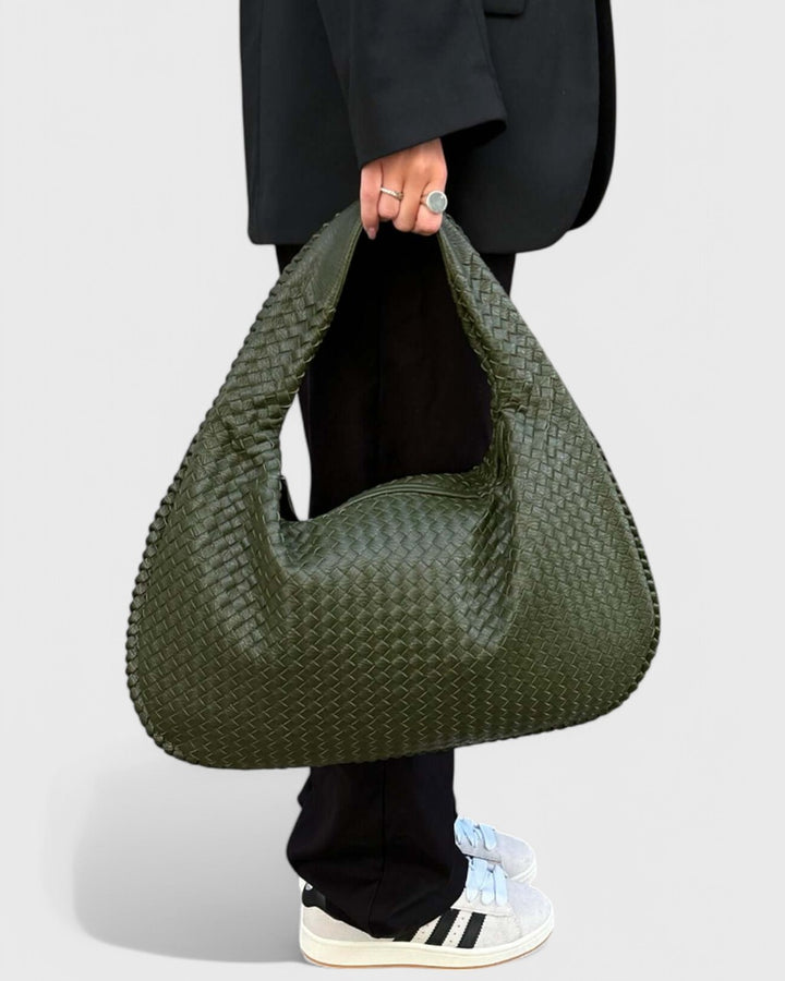 Borsa a Hobo Intrecciata