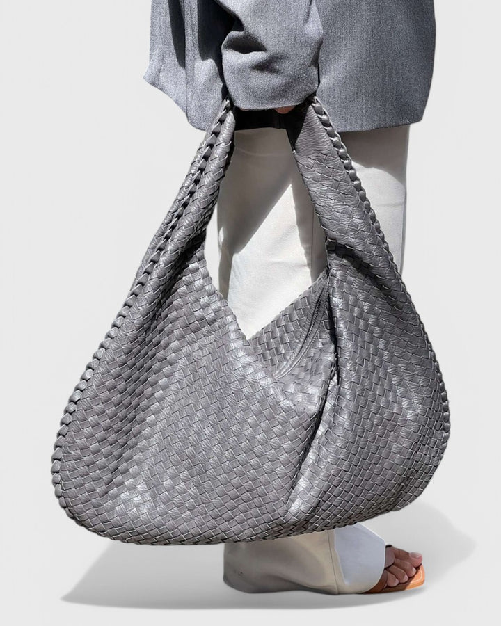 Borsa a Hobo Intrecciata