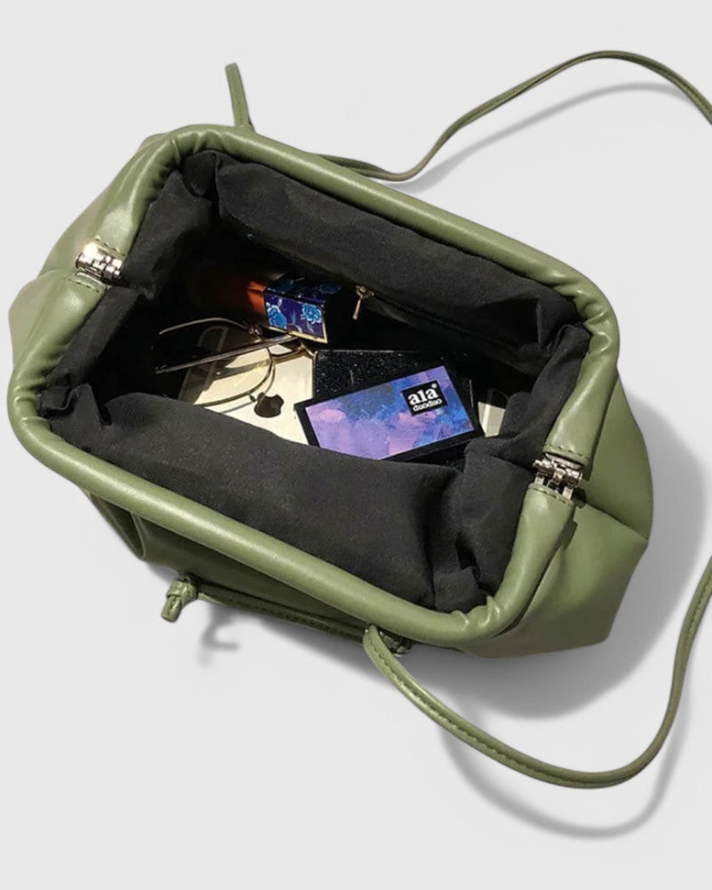 Borsa a Sacchetto Arricciata
