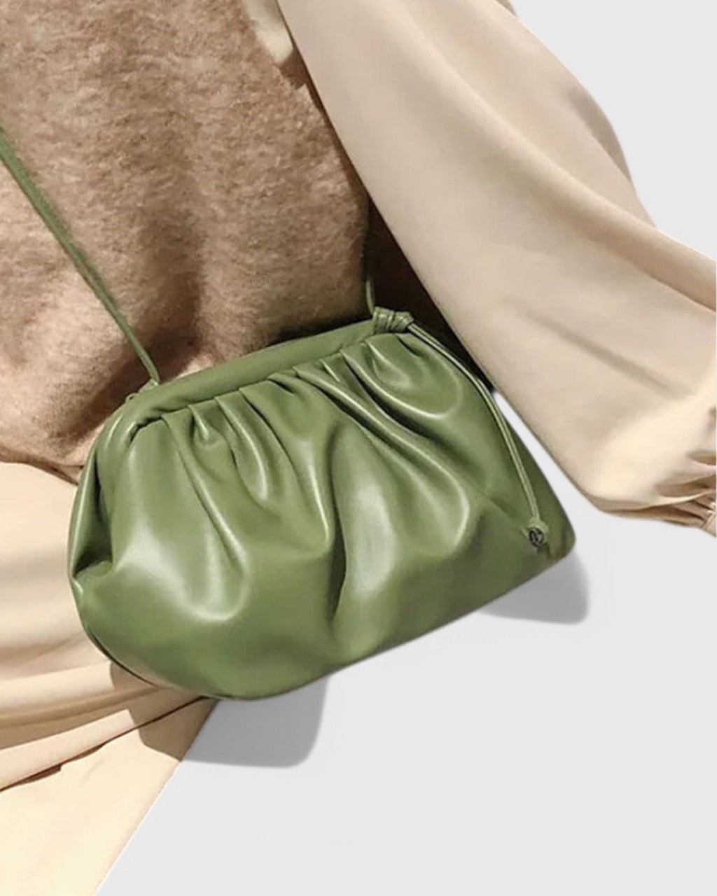 Borsa a Sacchetto Arricciata