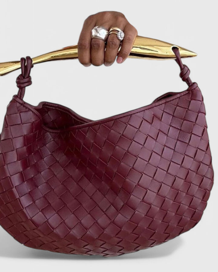 Borsa a Spalla con Manico Scultura