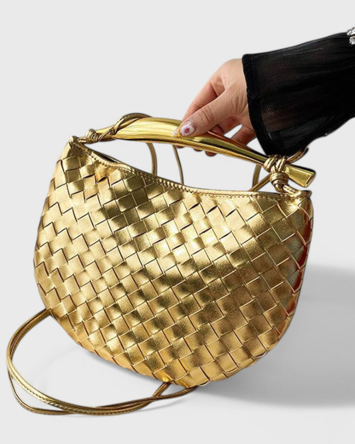 Borsa a Spalla con Manico Scultura