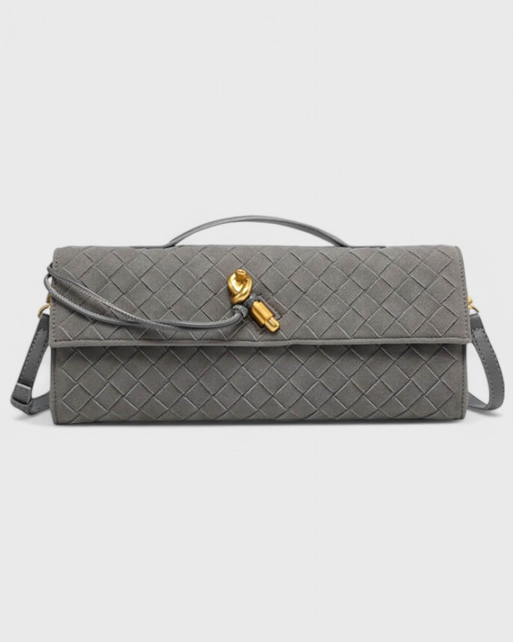Borsa a Spalla con Nodo Dorato