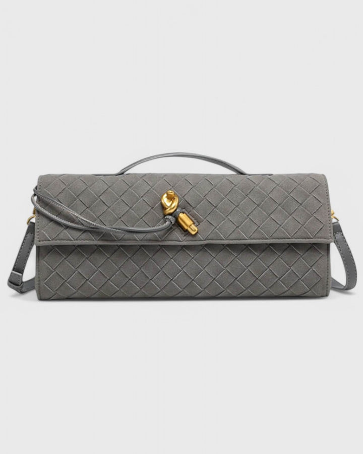Borsa a Spalla con Nodo Dorato