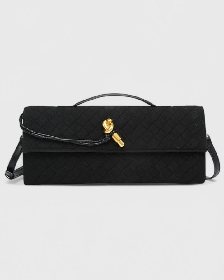 Borsa a Spalla con Nodo Dorato