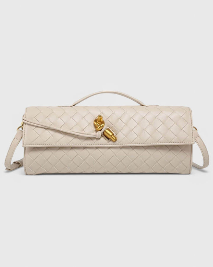 Borsa Baguette con Nodo Scultura