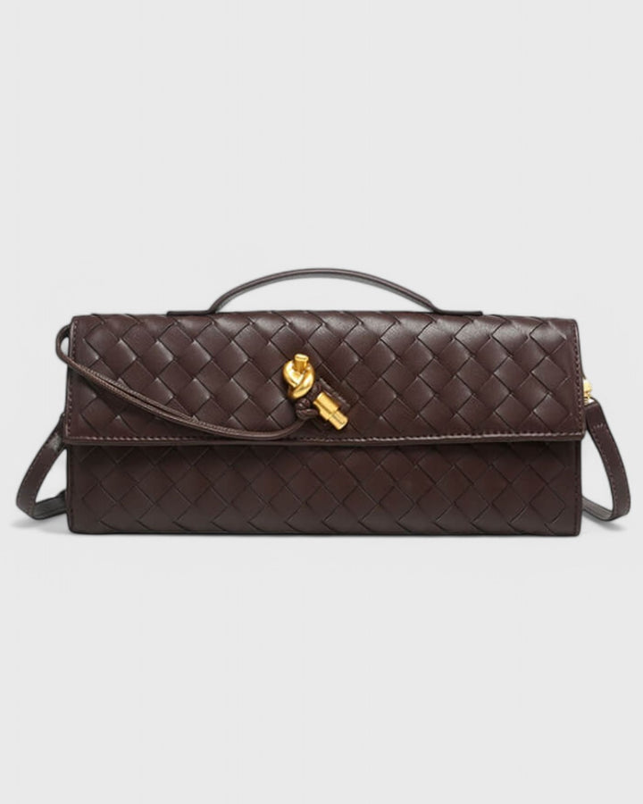 Borsa Baguette con Nodo Scultura
