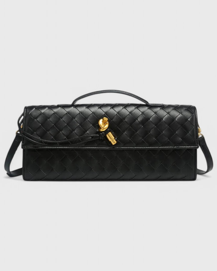 Borsa Baguette con Nodo Scultura