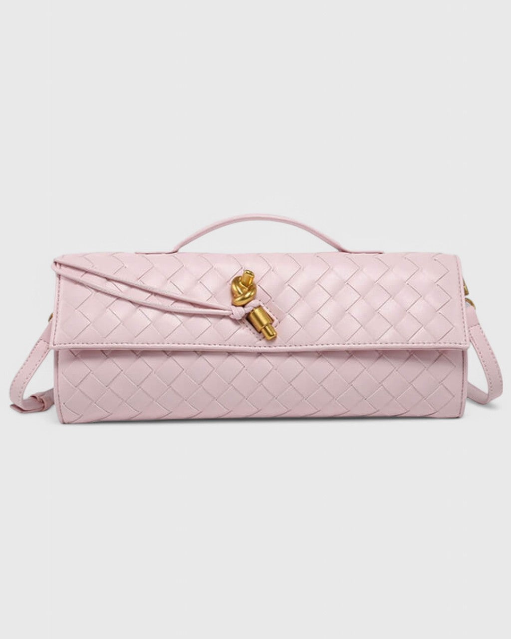 Borsa Baguette con Nodo Scultura