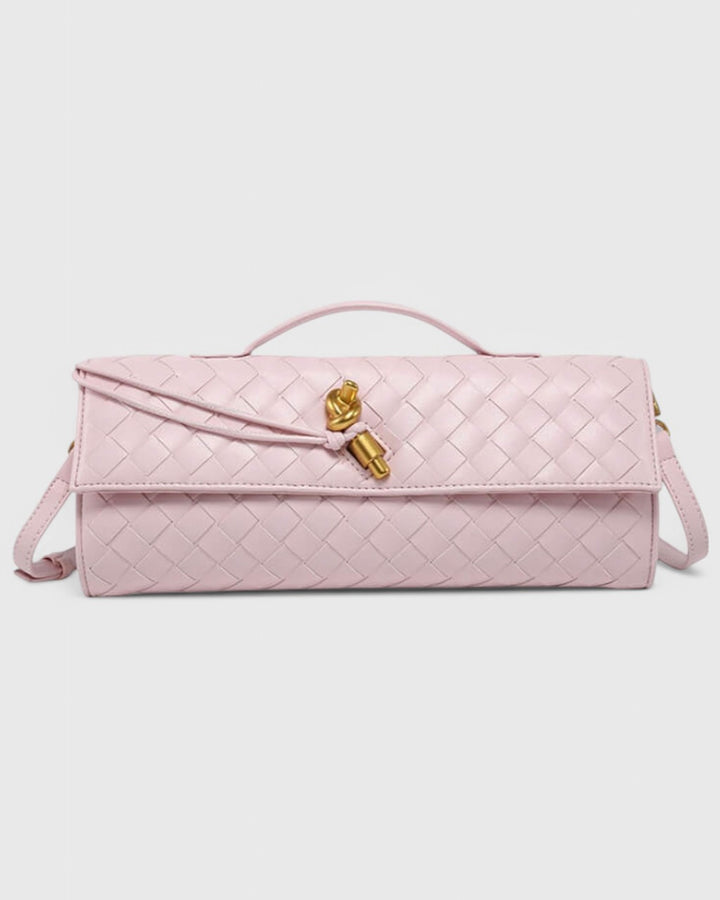 Borsa Baguette con Nodo Scultura