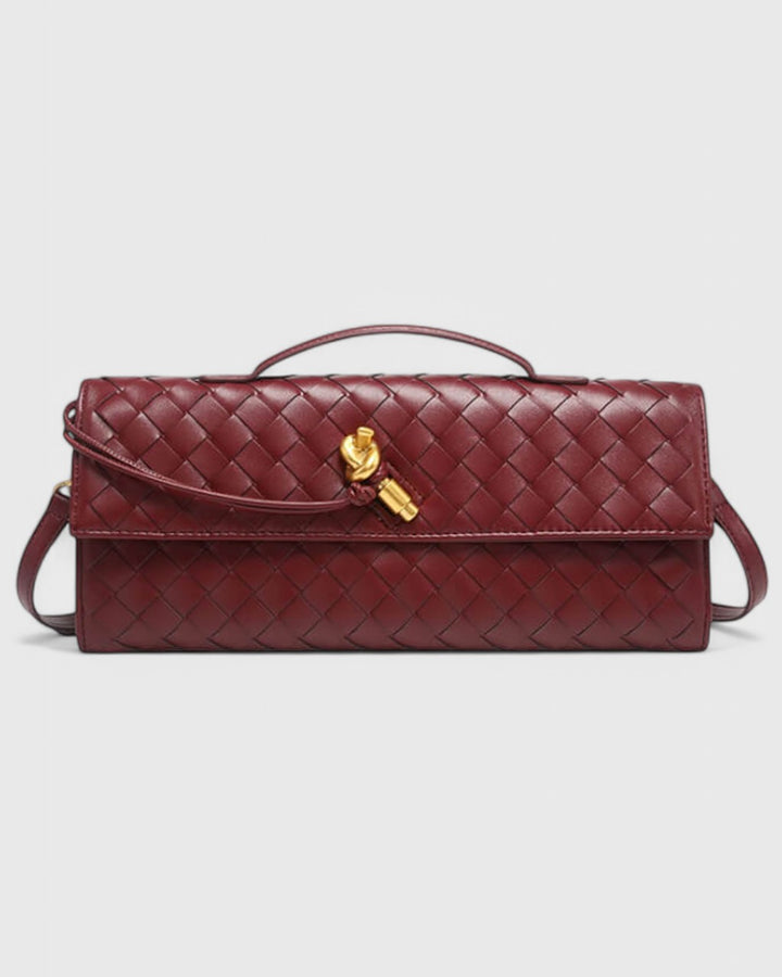 Borsa Baguette con Nodo Scultura