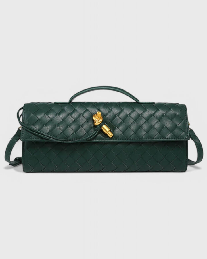 Borsa Baguette con Nodo Scultura