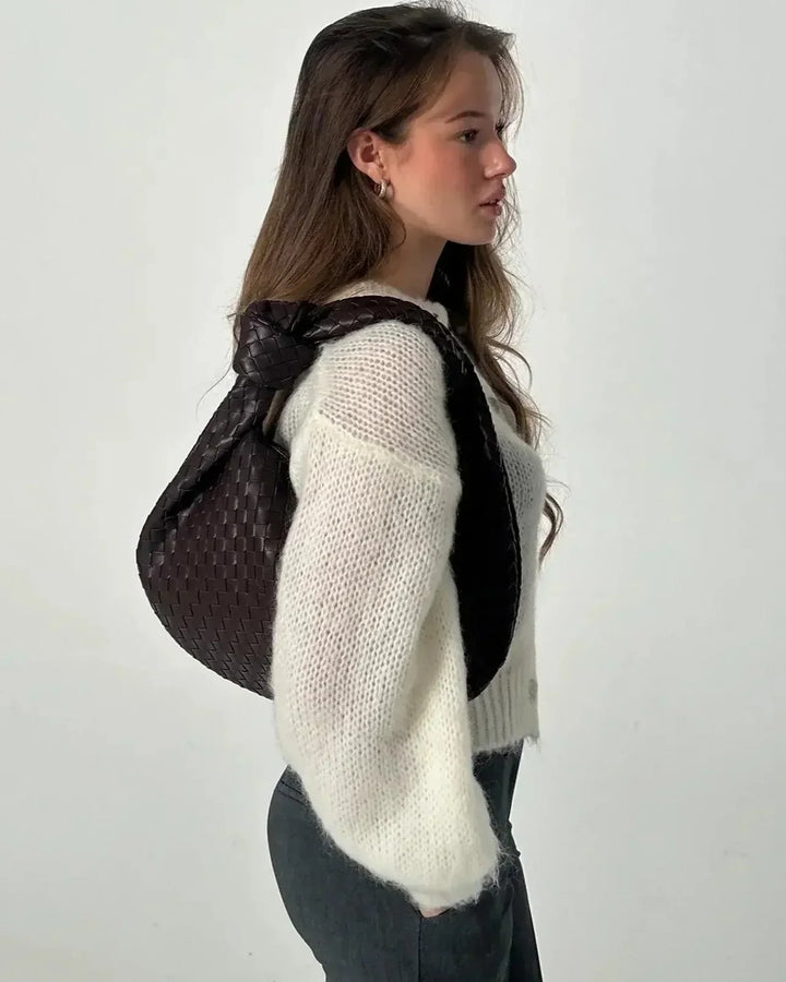 Borsa Intrecciata con Nodo