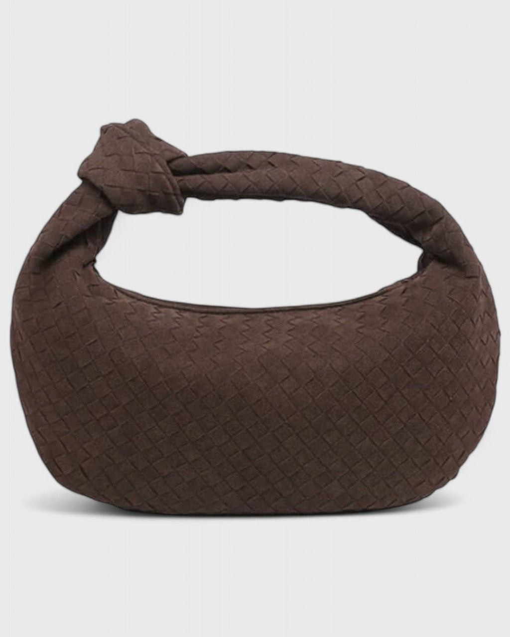 Borsa Intrecciata con Manico Annodato