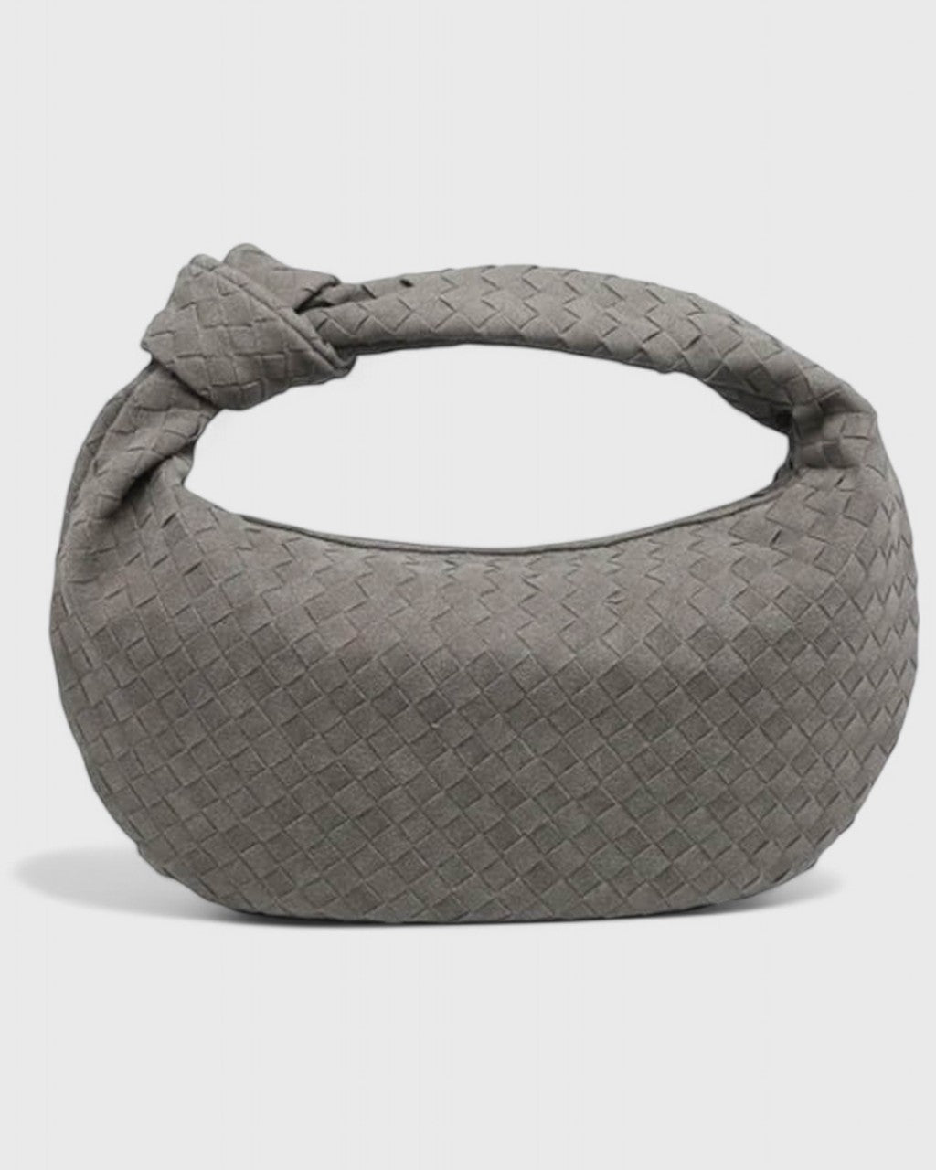 Borsa Intrecciata con Manico Annodato