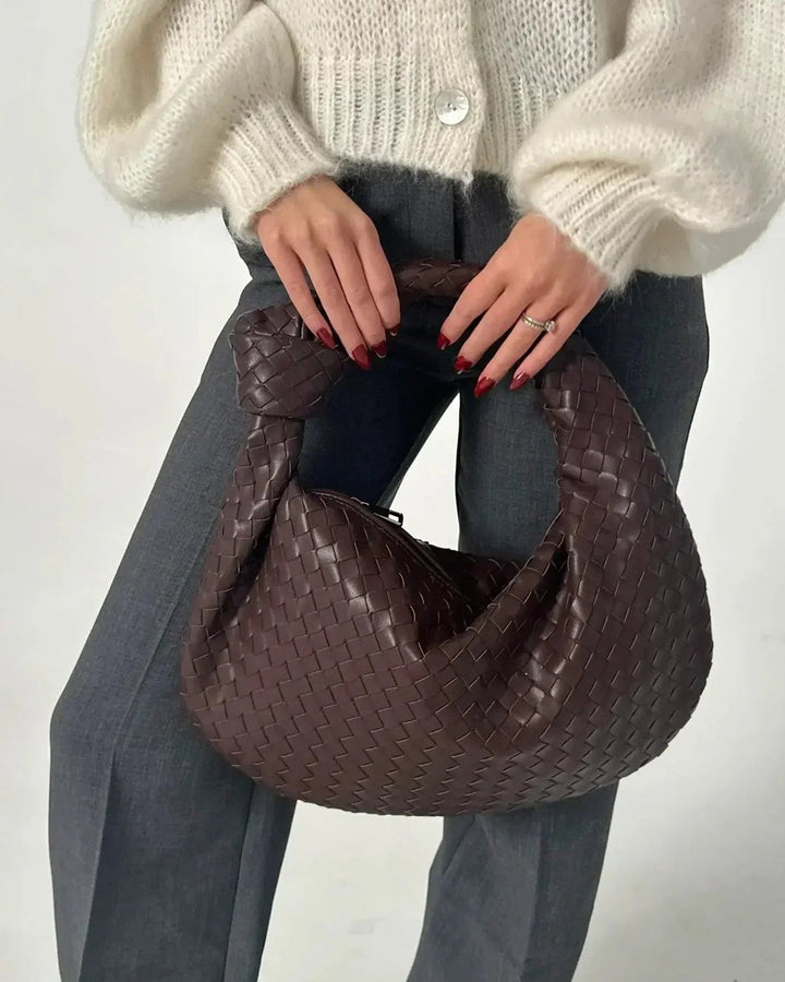 Borsa Intrecciata con Nodo