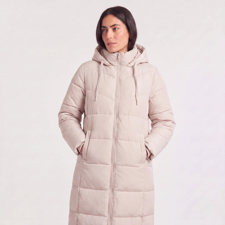 Cappotto Dritto con Cappuccio
