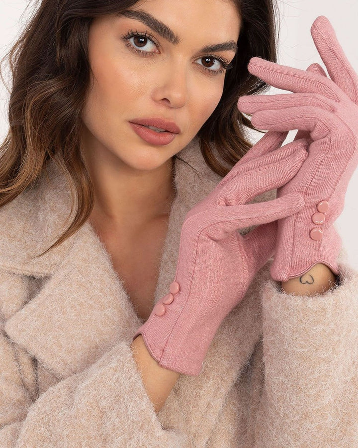 Guanti Eleganti con Ricamo Touchscreen