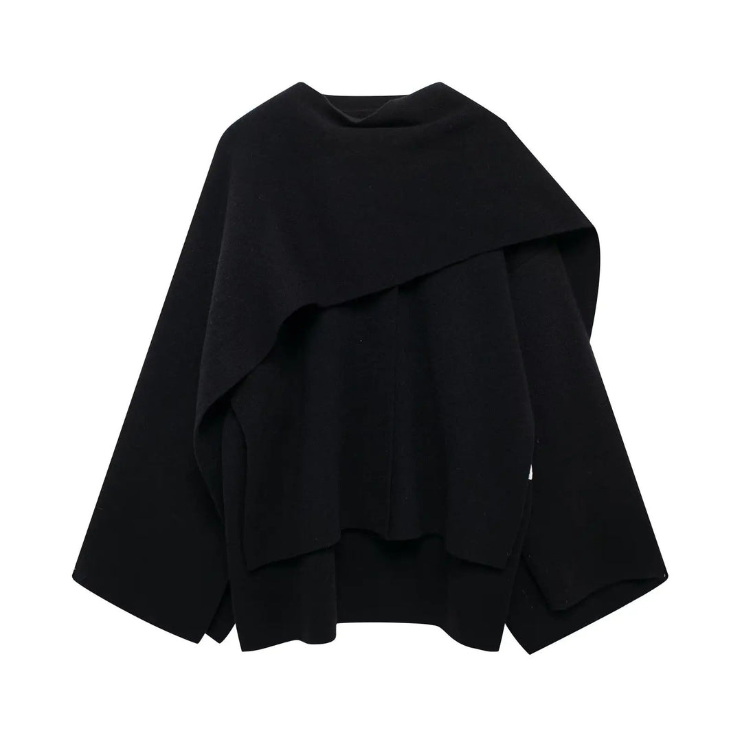 Cappotto a Mantella Elegante