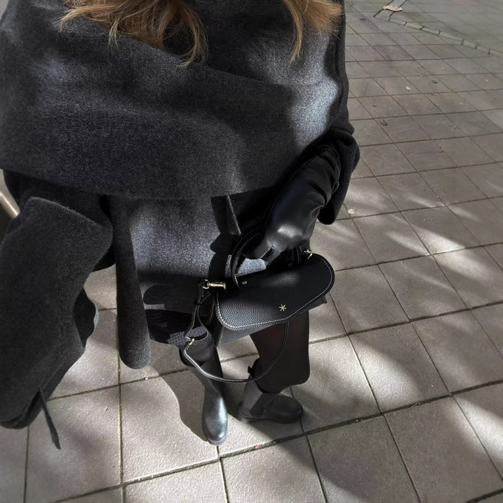 Cappotto a Mantella Elegante