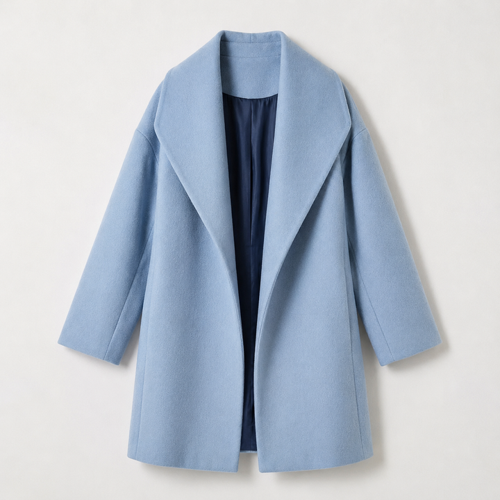 Cappotto Ampio Monobottono