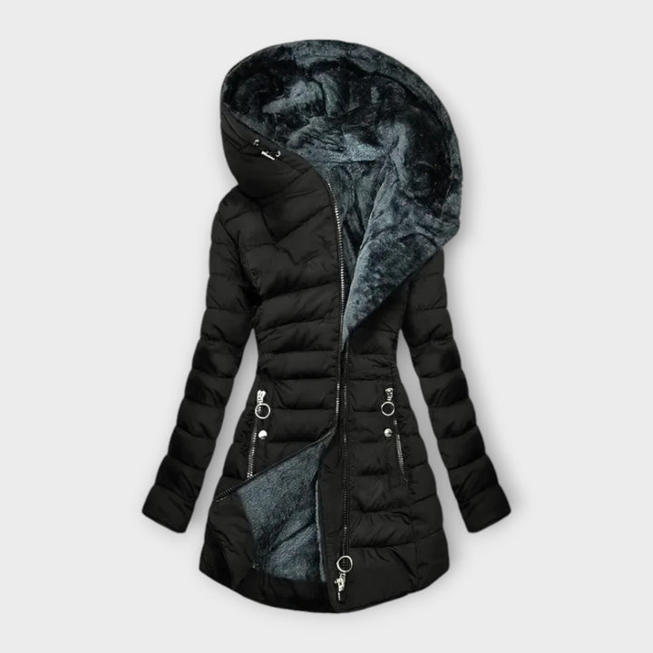 Cappotto Avvitato con Cappuccio