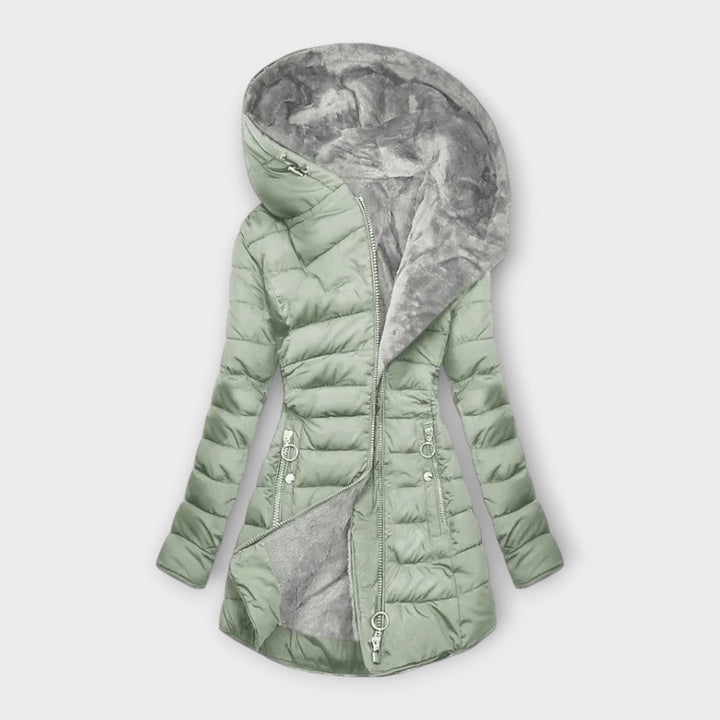 Cappotto Avvitato con Cappuccio