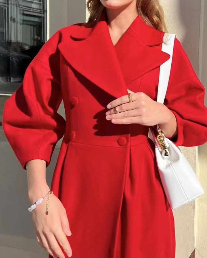 Cappotto Avvitato con Maniche a Volume