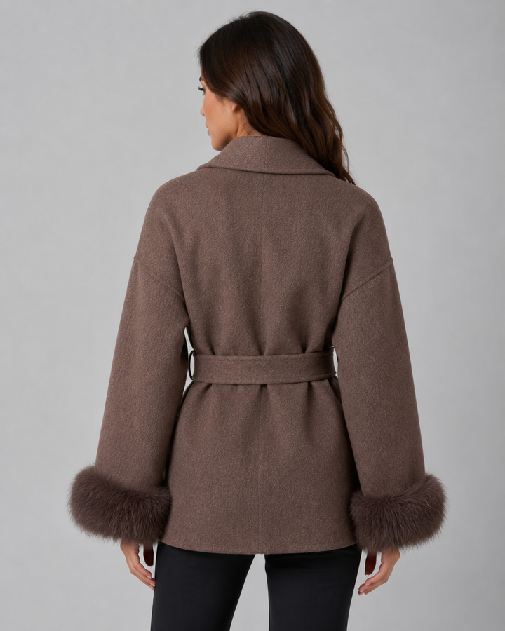 Cappotto con Polsini Soffici