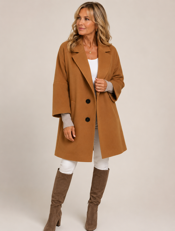 Cappotto Dritto Monopetto