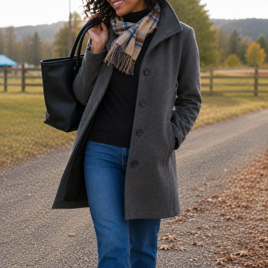 Cappotto Essenziale Monopetto