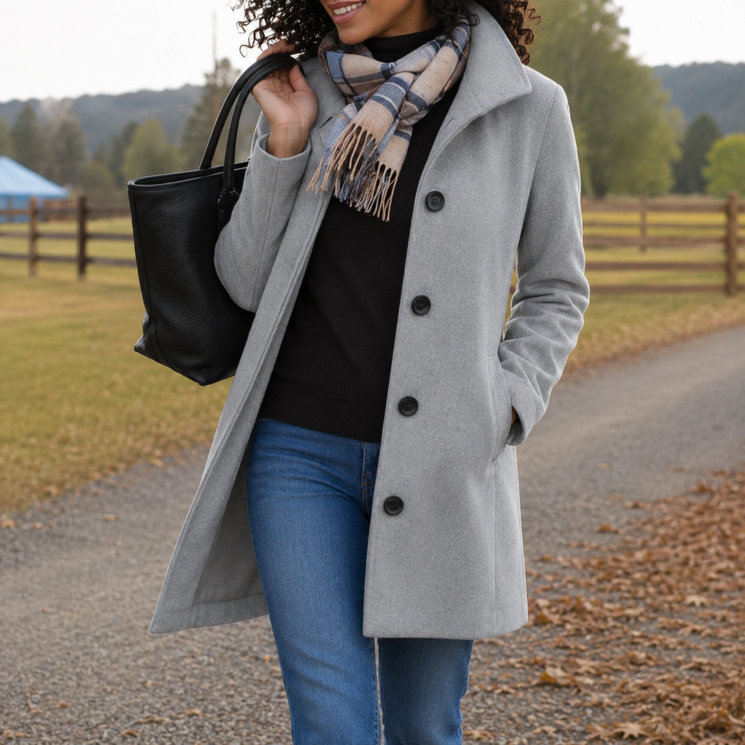 Cappotto Essenziale Monopetto