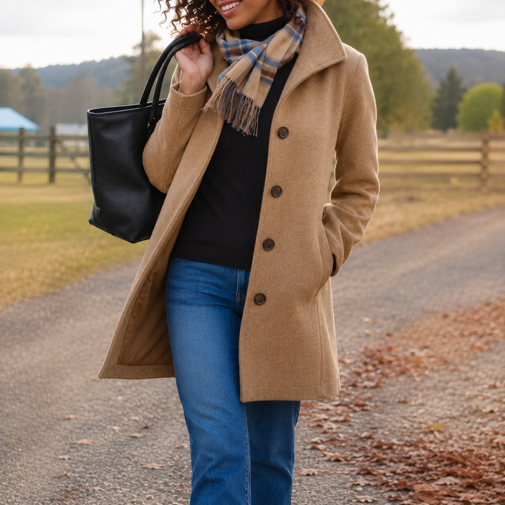 Cappotto Essenziale Monopetto