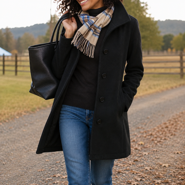 Cappotto Essenziale Monopetto