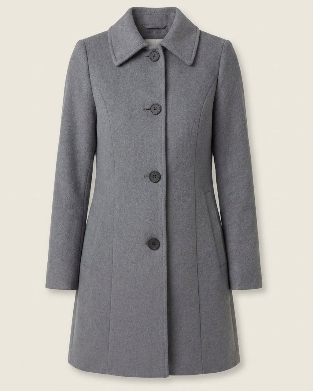 Cappotto Femminile dal Taglio Svasato
