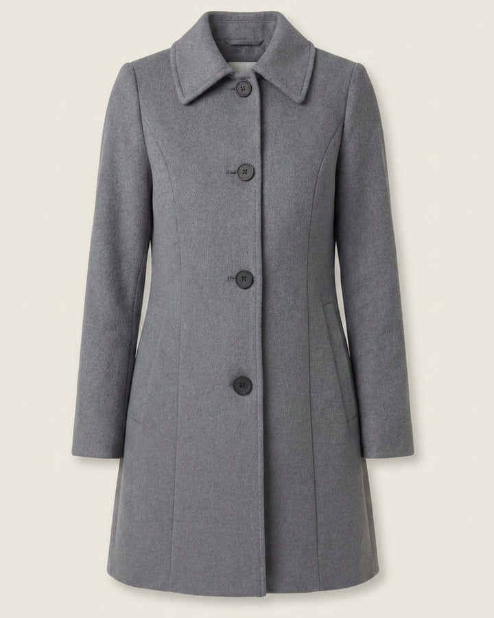 Cappotto Femminile dal Taglio Svasato