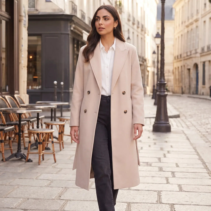 Cappotto Lungo a Doppiopetto