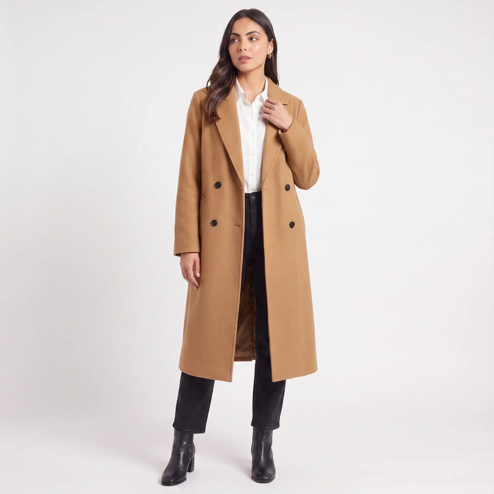 Cappotto Lungo a Doppiopetto