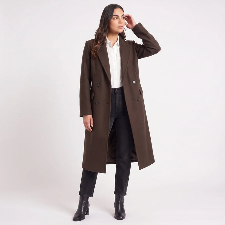 Cappotto Lungo a Doppiopetto
