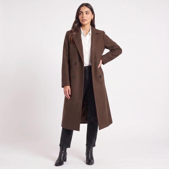 Cappotto Lungo a Doppiopetto