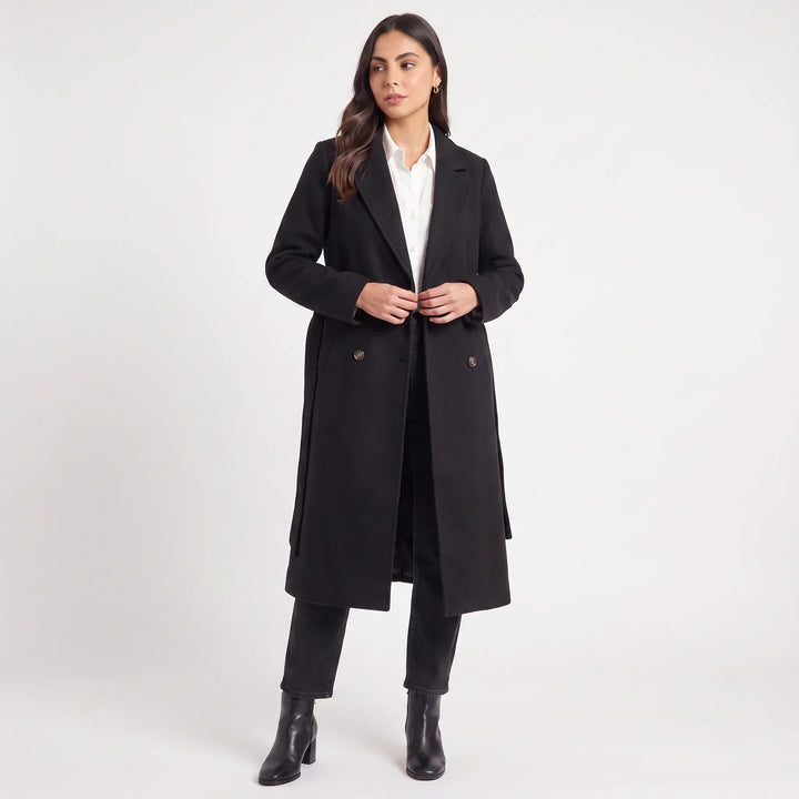 Cappotto Lungo a Doppiopetto