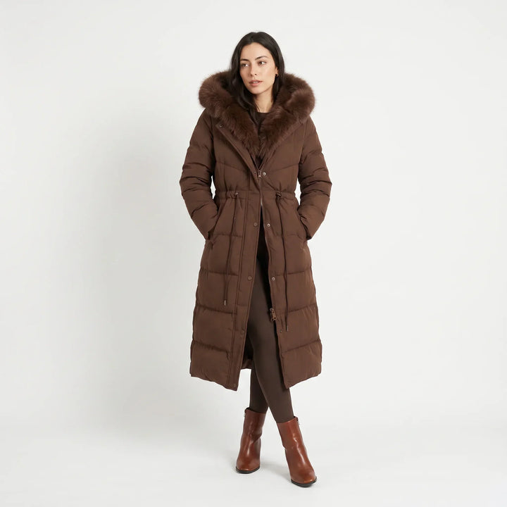 Cappotto Lungo Avvitabile con Cappuccio